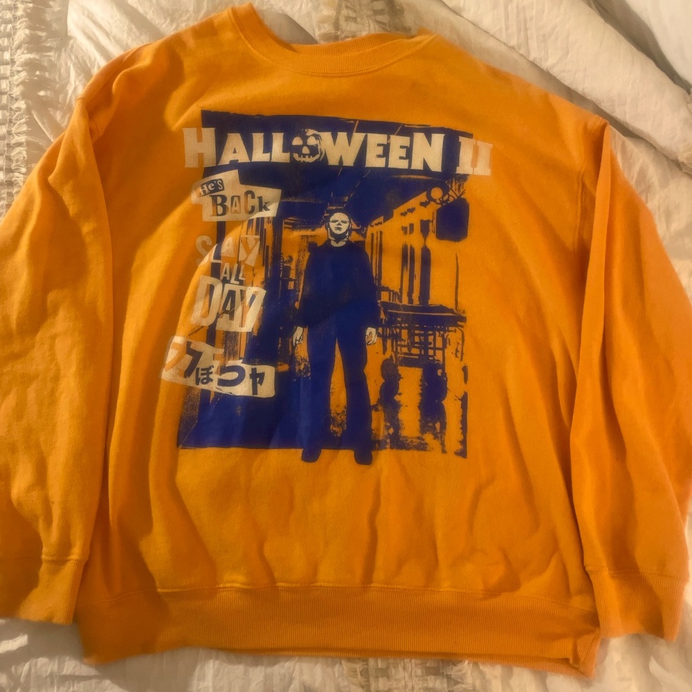 michael myers halloween crewneck